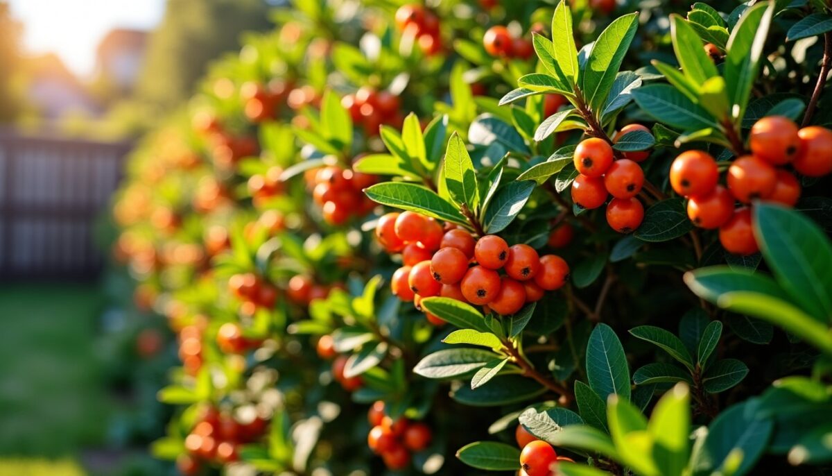 Haie de pyracantha : ce que la loi interdit réellement Haie de pyracantha : ce que la loi interdit réellement