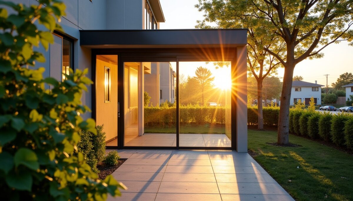 Volets roulants solaires pour porte d’entrée : alliez autonomie énergétique, confort optimal et sécurité renforcée