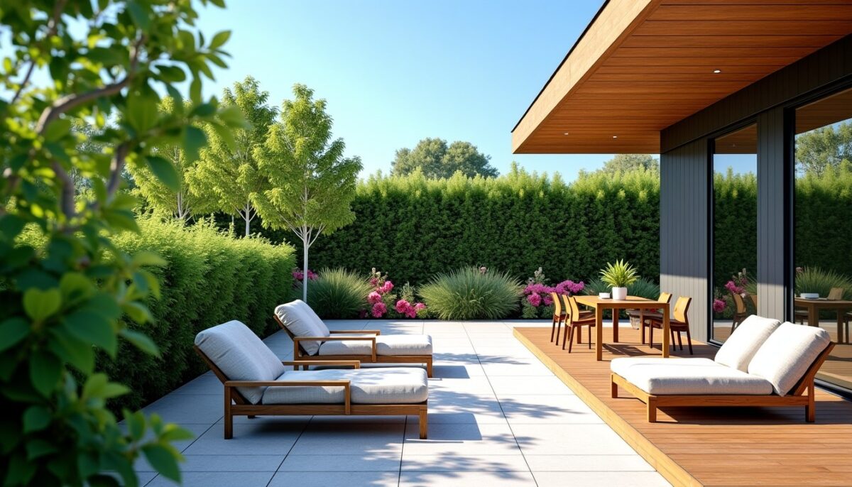 Terrasse en surplomb chez le voisin : quelles règles et distances respecter ? Terrasse en surplomb chez le voisin : quelles règles et distances respecter ?