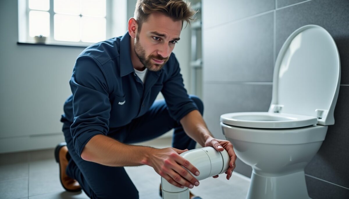 Trop de pente dans l'évacuation des WC : impacts et solutions pratiques pour y remédier Trop de pente dans l'évacuation des WC : impacts et solutions pratiques pour y remédier