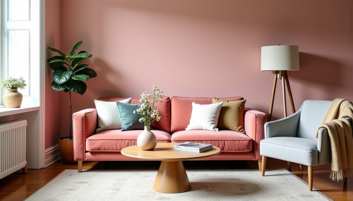 Vieux rose : les meilleures associations de couleurs pour sublimer votre chambre ou salon