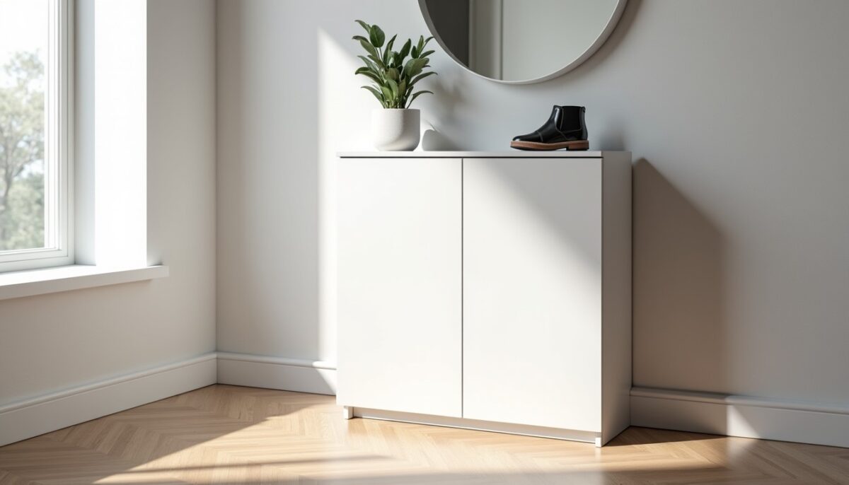 Nano, le meuble à chaussures alliant compacité, praticité et design moderne